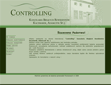 Tablet Screenshot of controlling.slupca.pl