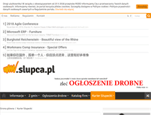 Tablet Screenshot of kurier.slupca.pl